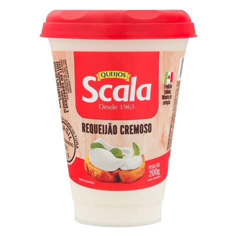 Requeijão Cremoso Tradicional Scala 200GR Center Box Plus