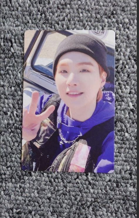 Thai ⁷ YOONGI DAY on Twitter Ele tá mto pitico nesse photocard meu