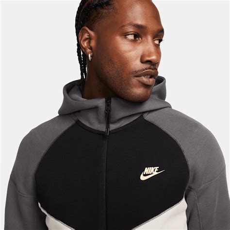 Nike Tech Fleece Windrunner Hoodie Black Snipes