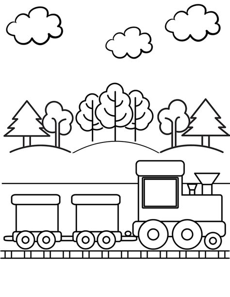 Trains Coloring Pages Boys Coloring Trains Pdf Trains Printables