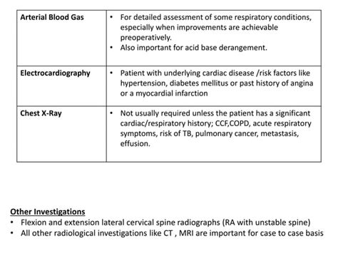 Principles Of Preoperative Assessment PPT