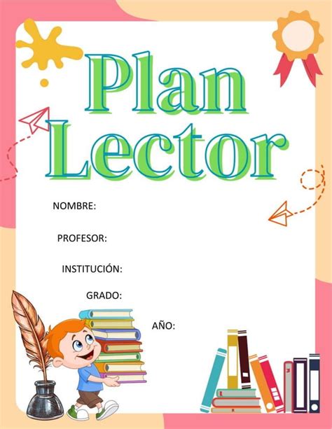 Caratula Para El Plan Lector De Primaria Docx