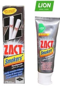 Zact Lion Imported Stain Fighter Super Whitening Anti Tobacco Stain