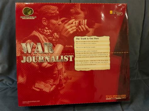 Chronicle Collectibles 16 Scale War Journalist Action Figure Hobbies