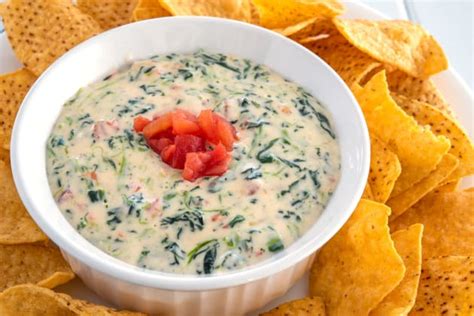 Spinach Cheese Dip Recipe - Food Fanatic