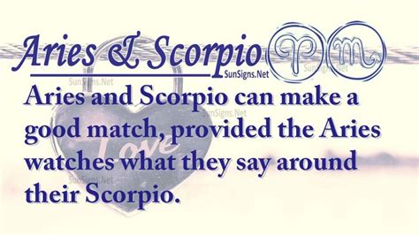 Aries Scorpio Partners For Life, In Love or Hate, Compatibility and Sex ...