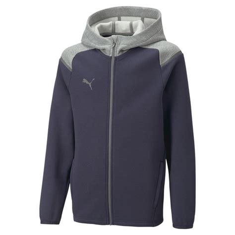 PUMA TeamCUP Casuals Hooded Jkt Jr 658425 06