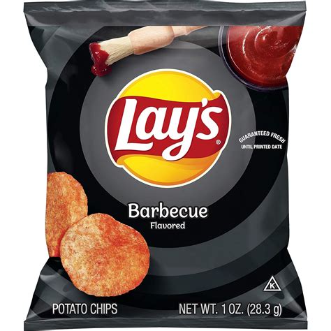 Amazon.com: Lay's Barbecue Flavored Potato Chips, 1 Ounce (Pack of 104)