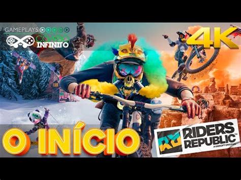 Jogo INCRÍVEL da Ubisoft RIDERS REPUBLIC O Início no PS5 4K60FPS