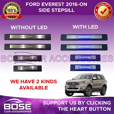 Side Step Sill For Ford Everest 2016 2017 2018 2019 2020 2021 2022