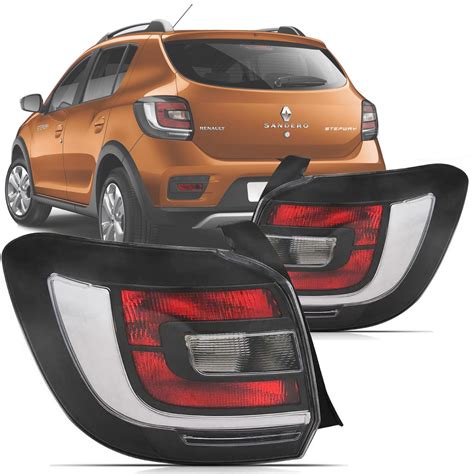 Par Lanterna Traseira Sandero Stepway