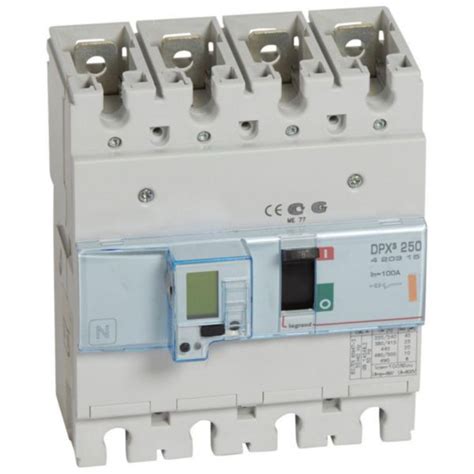 Automático MCCB DPX³ 250 electrónico 4P Icu 25 kA 400 V In