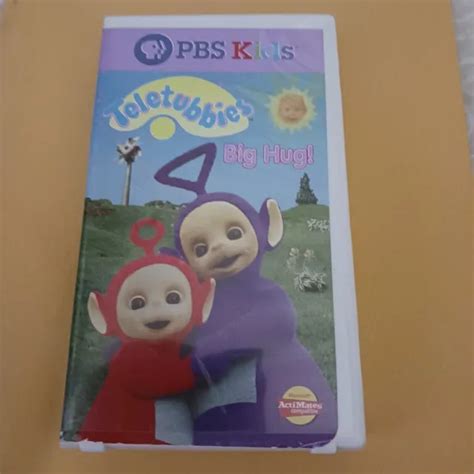 Teletubbies Big Hug Vhs 2000 Pbs Kids Clam Shell Vg Eur 1187