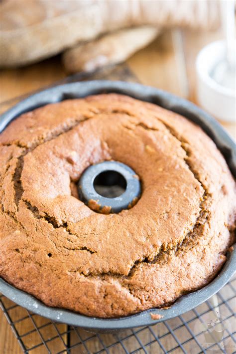 Pumpkin Spice Bundt Cake With Brown Sugar And Cream Cheese Glaze My