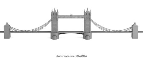 Realistic D Render Bridge Over Royalty Free Licensable Stock