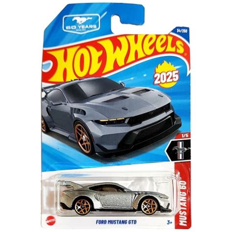 Hot Wheels Básico Mattel Mustang 60th Ford Mustang GTD Lote B 2025