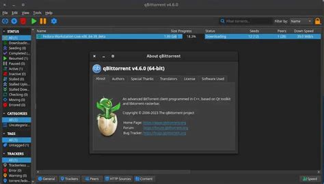qBittorrent 4.6 lançado com edição de tags Torrent, e muito mais 