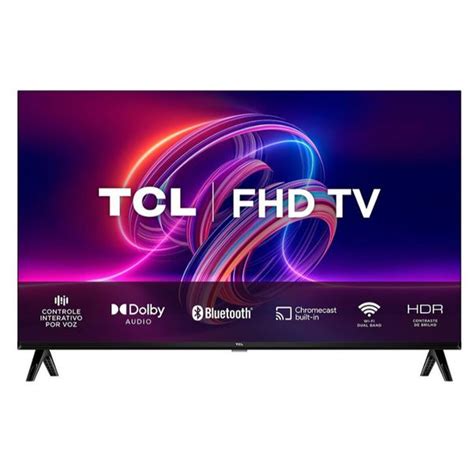 Smart TV TCL 32 Polegadas LED FHD Bluetooth Wi Fi Android HDR