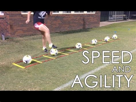 Individual Soccer Speed And Agility Technical Training Drills Speed And Agility Training