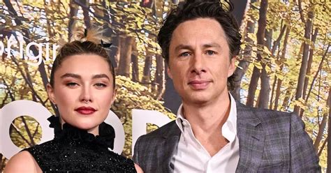 Florence Pugh And Zach Braff Reunite For ‘a Good Person Premiere