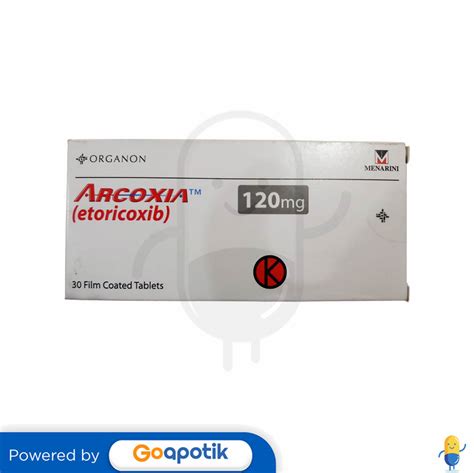 Arcoxia Mg Box Tablet Kegunaan Efek Samping Dosis Dan Aturan