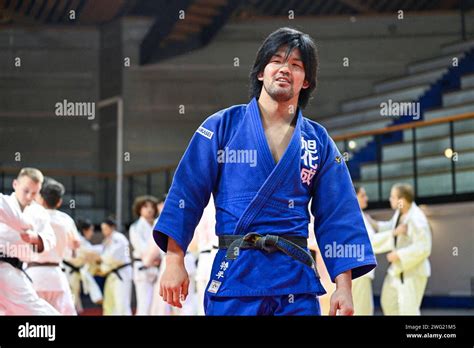 Paris France 01st Feb 2024 Japanese Judo Legend And Double Olympic