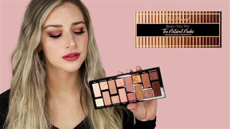 Too Faced Natural Nudes Born This Way Eyeshadow Palette Day And Night Tutorial The Style Blog