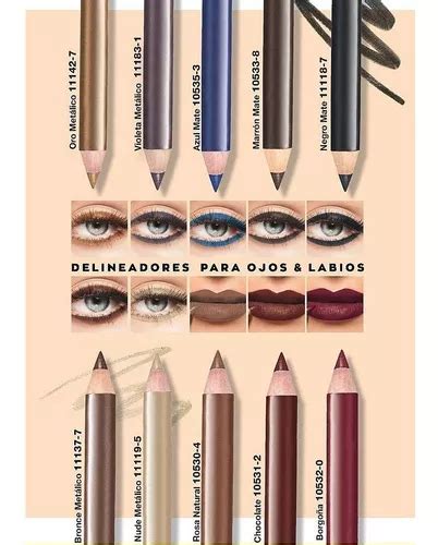 Lapiz Delineador Ojos Labios Colortrend Avon