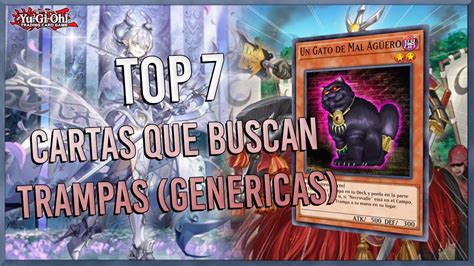 Top Cartas Que Buscan Trampas Gen Ricas Yu Gi Oh Tcg Youtube