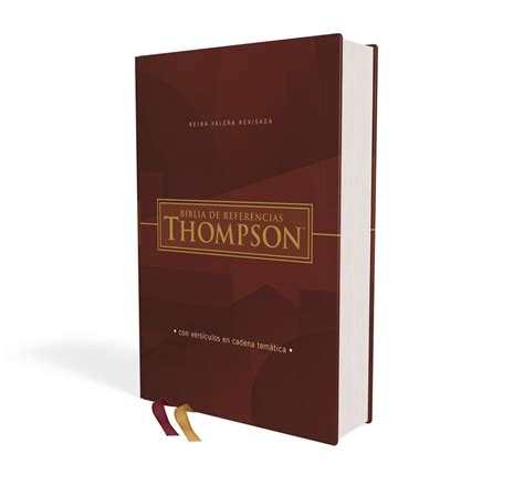 Reina Valera Revisada Biblia De Referencia Thompson Tapa Dura