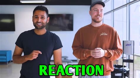 Mrbeast Studio Tour Reaction Mrwhosetheboss Mrbeast Collab Shorts