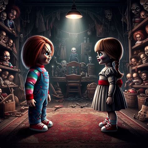 Chucky Vs Annabelle 1 By Steveo Hart On Deviantart