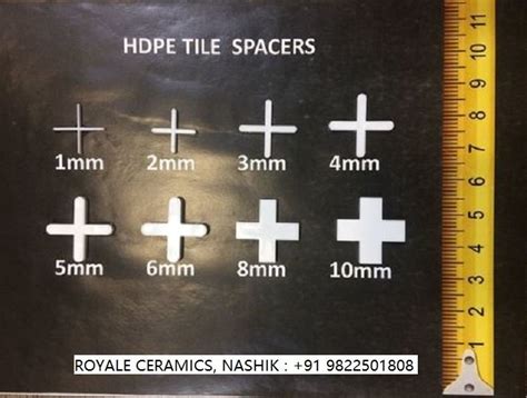 Pvc Tile Spacer For Floor And Wall Tiles Size 3 Mm At ₹ 120pack In Nashik