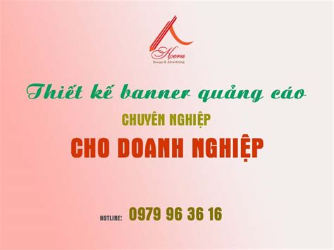 Dịch Vụ Thiết Kế Banner Chuyên Nghiệp Cho Doanh Nghiệp