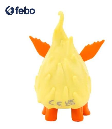 Pokémon Figura De Batalla Articulada 8cm Original Flareon FEBO