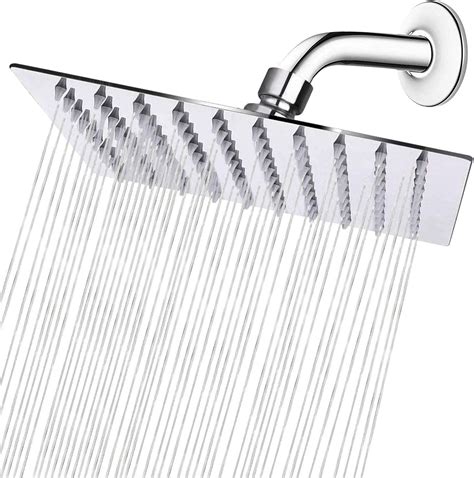 Square Rainfall Shower Head