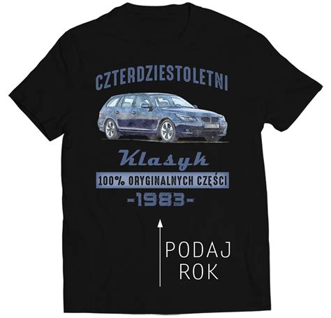 Koszulka Na Urodziny Klasyk Bmw Serii E Xl Allegro Pl