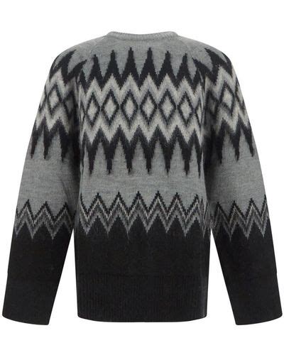 Gray Laneus Sweaters And Knitwear For Men Lyst