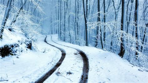 Road Snow Wallpaper - Free photo on Pixabay