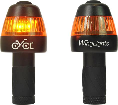 Cycl Wing Lights Fixed V Turning Signals For Bicycle Turn Signals