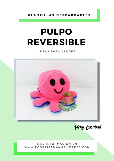 Pulpo Reversible Ecobrisa Manualidades