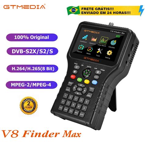 Original Gtmedia V8 Finder Max Satellite Signal Finder Dvb S2x S2 S