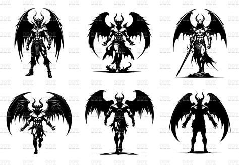 Dark Angel Svg Vector File Fallen Dark Angel Svg Angel Svg Angel Svg