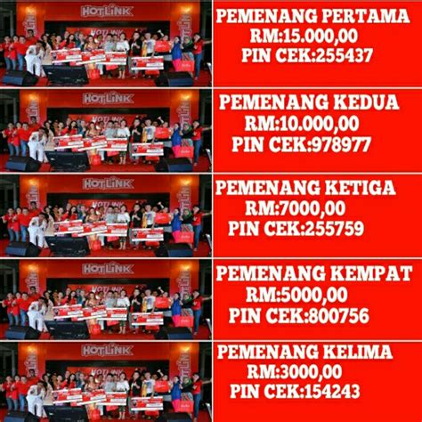 DAFTAR PIN CEK HADIAH