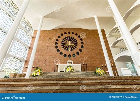 St. Paul Apostle Cathedral, Blumenau Stock Image - Image of world ...