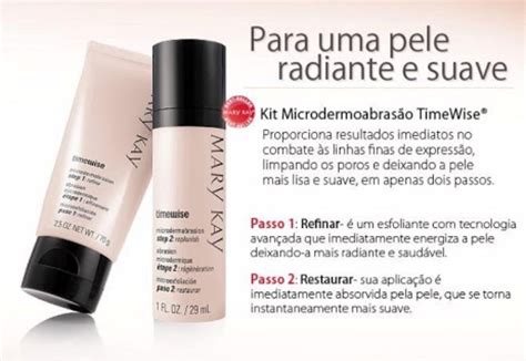 Kit Microdermoabrasão Mary Kay peeling De Cristal R 150 00 em