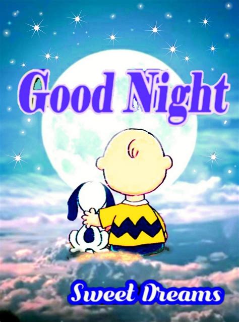 スヌーピー Good Night Goodnight Snoopy Snoopy Good Night Sweet Dreams