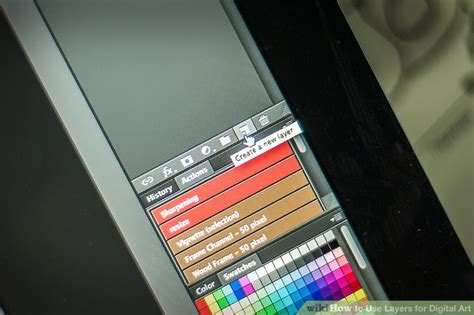 How To Use Layers For Digital Art Steps With Pictures