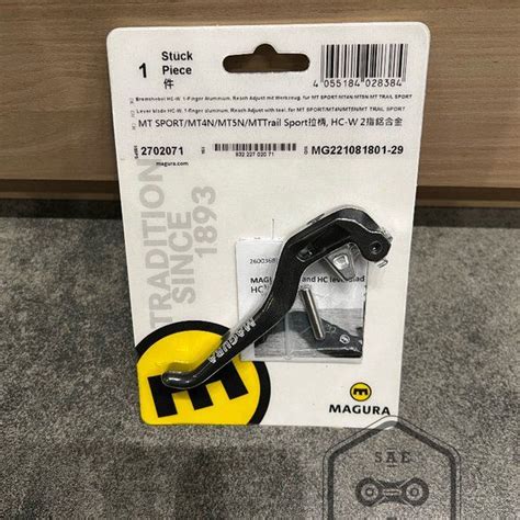 Magura Parts Lever Blade Hc W Finger Aluminum Lever Blade Reach