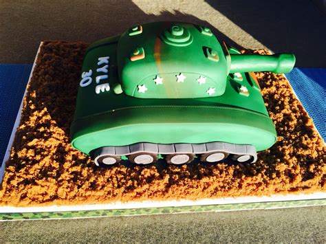 Army Tank Cake I Had Made For My Husband Army Tank Cake Tank Cake